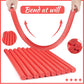 Kathfly 12 Pcs Floating Pool Noodles Foam Tube 1.5 X 35 Inches Floating Foam Tube Round Solid Noodle For Adults Swimming Craft Project(Red)