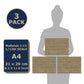 3 Sheets Self-Adhesive Flooring For Dollhouse 1:12 Scale (Decking)