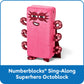 hand2mind Numberblocks Sing-Along Superhero Octoblock Plush Toy, 13.5" Cotton, Multicolor, Model 96940, Ideal for Toddlers and Preschool Learning