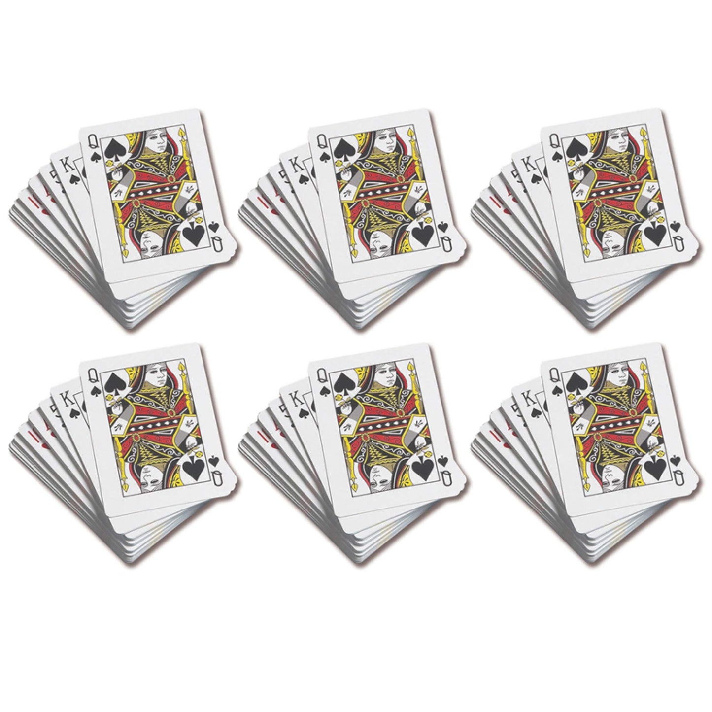 Learning Advantage Ctu7931-6 Standard Playing Cards - 6 Each