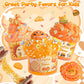 6 Packs Gradient Orange Slime Kit - Cloud Slime, Butter Slime & Clear Slime, Crunchy Slime For Kids With Various Slime Add-Ins, Non Stick Slime Party Favors For Girls And Boys, 360Ml Kids Slime(Bread)