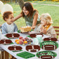 Qyeahkj 100 Pcs Football Party Supplies Set Football Birthday Plates And Napkins Sports Party Tableware Packs Decorations Sports