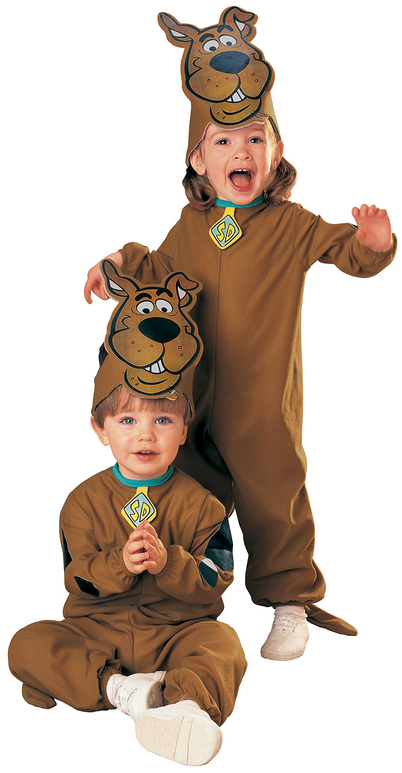 Scooby Doo Jumpsuit And Headpiece, Scooby Print, 6-12 Months Costume