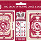 Masterpieces Game Day - NCAA Oklahoma Sooners 2-Pack Playing Cards & Dice Pack - Officially Licensed Set for mature-themeds and Family