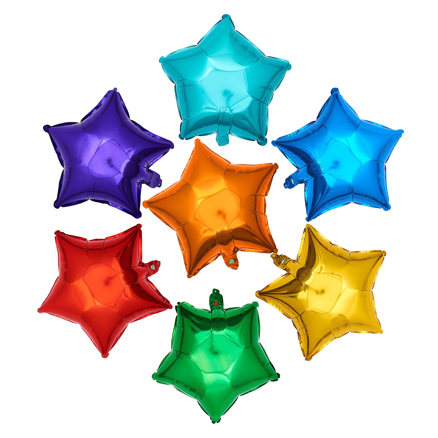 18 Inch Star Foil Balloons, 21Pcs Balloons For Party Decoration