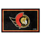 Fanmats 10430 NHL Ottawa Senators Nylon Rug
