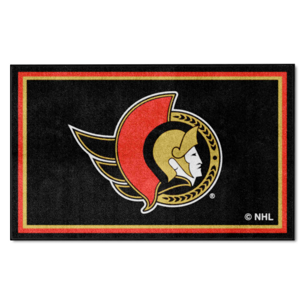 Fanmats 10430 NHL Ottawa Senators Nylon Rug
