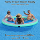 Awemufa 8Ft Floating Ring Lake Raft For Adults 8 Inch Thickness Inflatable Water Hammock Multi-Person Party Water Toys Round Min