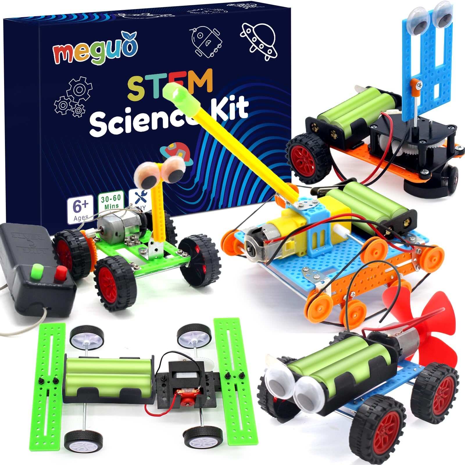 STEM Kits for Kids Age 6-8  8-12 | Robot Kit Robotics Building Science Activities  STEM Crafts for Boys |Toys Gift Ideas for 6 7 8 9 10 11 12 Years Old Boys