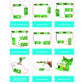 Eudax Physics Science Lab Learning Circuit Kit,Electricity Experiment Set,Building Circuits For Kids Junior Senior High School Students (Upgrade Kit)