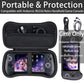 Khanka Hard Travel Case Replacement For Anbernic Rg556 Retro Handheld Game Console,Case Only. (Grey)