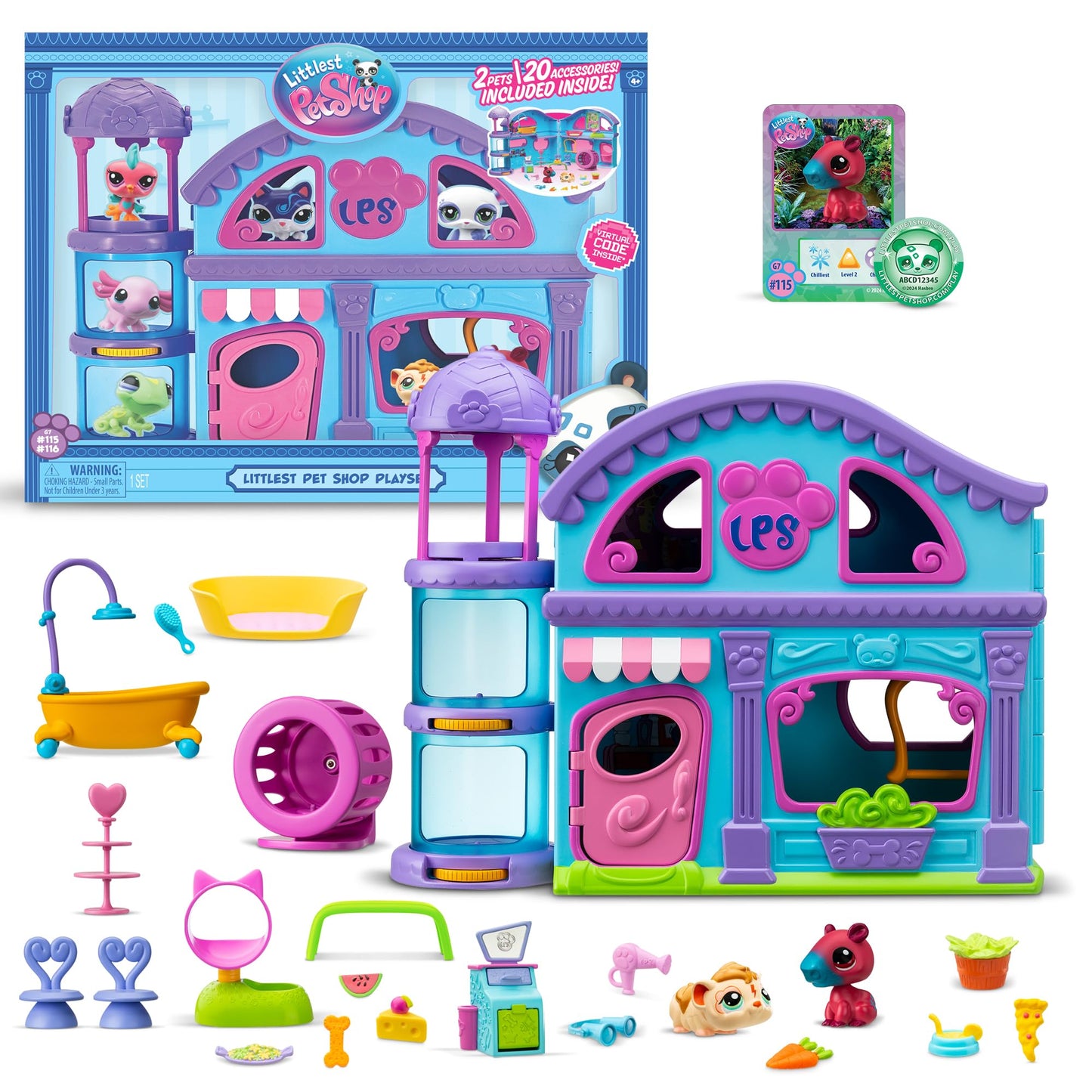 Littlest Pet Shop Playset - Lps Gen 7, Authentic Mystery Figures, Surprise Collectible Kidult Toy, Girls, Boys, Kids, Tweens Age