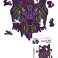 Webby Majestic Wolf Jigsaw Puzzle | Travel Game | Wooden Zentangle Art Design Puzzle Toy For Kids And Adults (24 Pieces)
