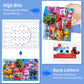 Puzzles for Kids Ages 4-6  60 Piece Jigsaw Puzzles in Metal Box  Educational Learning Toys for Boys and Girls  enhanced Puzzle Games  Kids Puzzles Ages 3-5 Gift