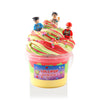 Big Bucket Premade Tri-Colored Red Green And Yellow Butter Slime, Non Sticky, Super Soft Sludge Toy, Birthday Gifts And Party Fa