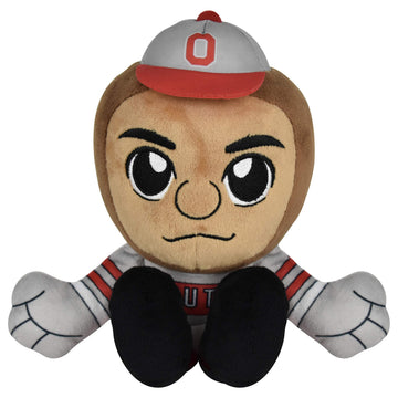 Bleacher Creatures Ohio State Buckeyes Brutus 8' Kuricha Sitting Plush - Soft Chibi Inspired Mascot