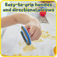 READY 2 LEARN Giant Stampers - Paw Prints - Set of 6 - Easy to Hold Foam Stamps for Kids - Arts and Crafts Stamps for Displays,