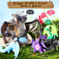 Hydren 5 Pcs Dragon Plush Toys Set 16 Inch Giant Dragon Plush Stuffed Animal With 4 Pcs Babies Dragons In Mommy Dragon'S Belly F