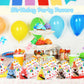 Wiwiqing 24 Set Birthday Mini Stuffed Animals Set Small Birthday Plush Toys Party Favors Soft Tiny Keychain Doll with Hats Gift