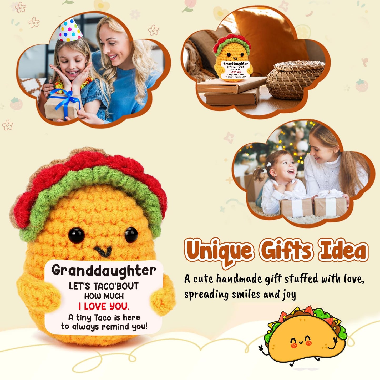 Granddaughter Gifts Teen Girls Christmas Stocking Stuffers Year Old Age Teenage Kids Gift from Grandma Granddaughter Birthday Gr