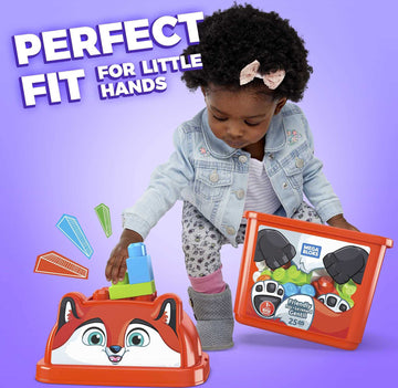Mega Bloks First Builders Friendly Fox Grv22, Building Toys For Toddlers (25 Pieces)