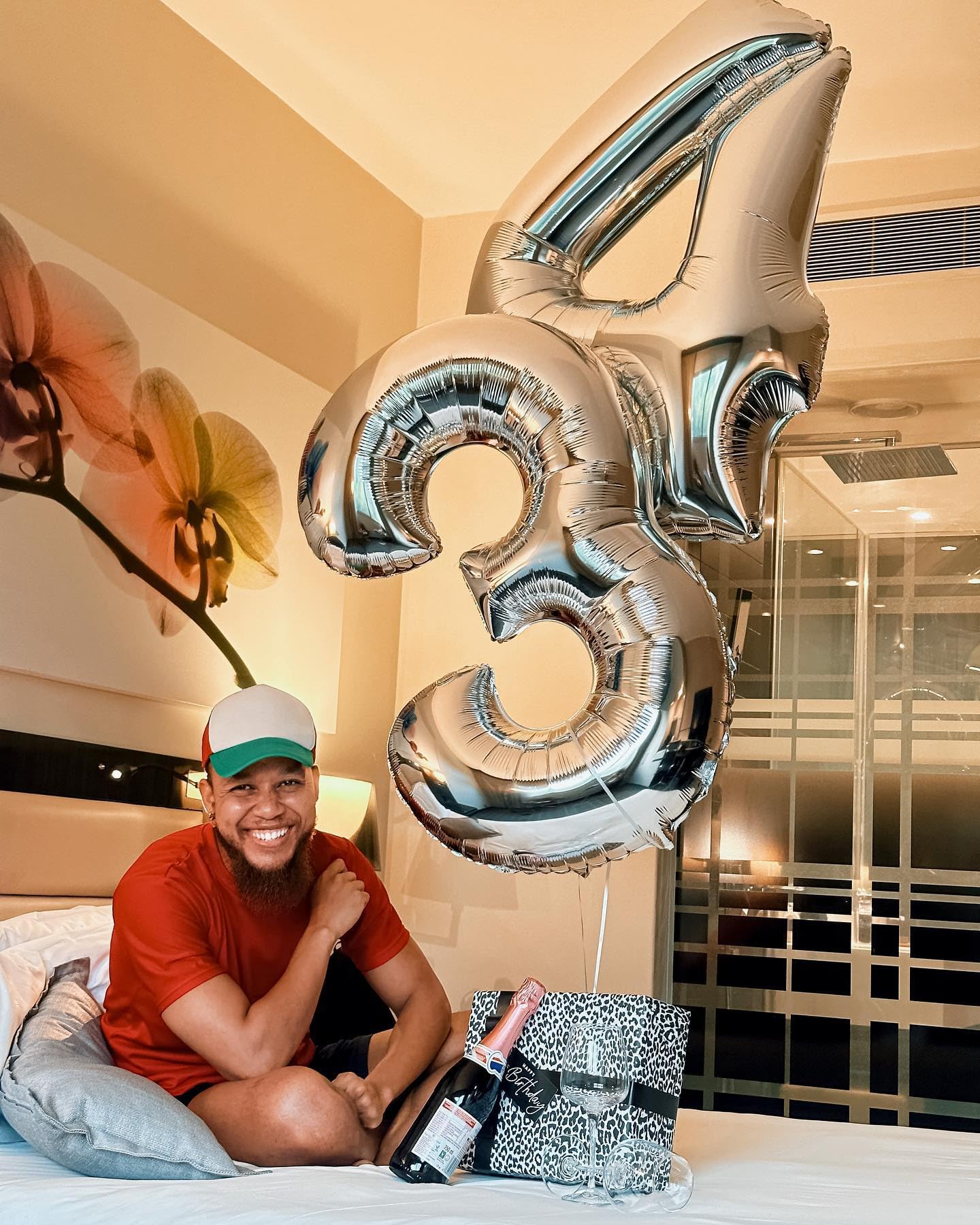 Silver 3 Balloon, Number Balloons 40 Inch, 3Rd Birthday Decorations For Kids Girls Boys, Men Women Silver Party Supplies For Par