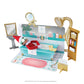 The Elf on the Shelf Insta-Moment Pop-Ups, Small, White Cardboard, Model EOTSPOPUPS2, Includes 3 Backdrops & Accessories
