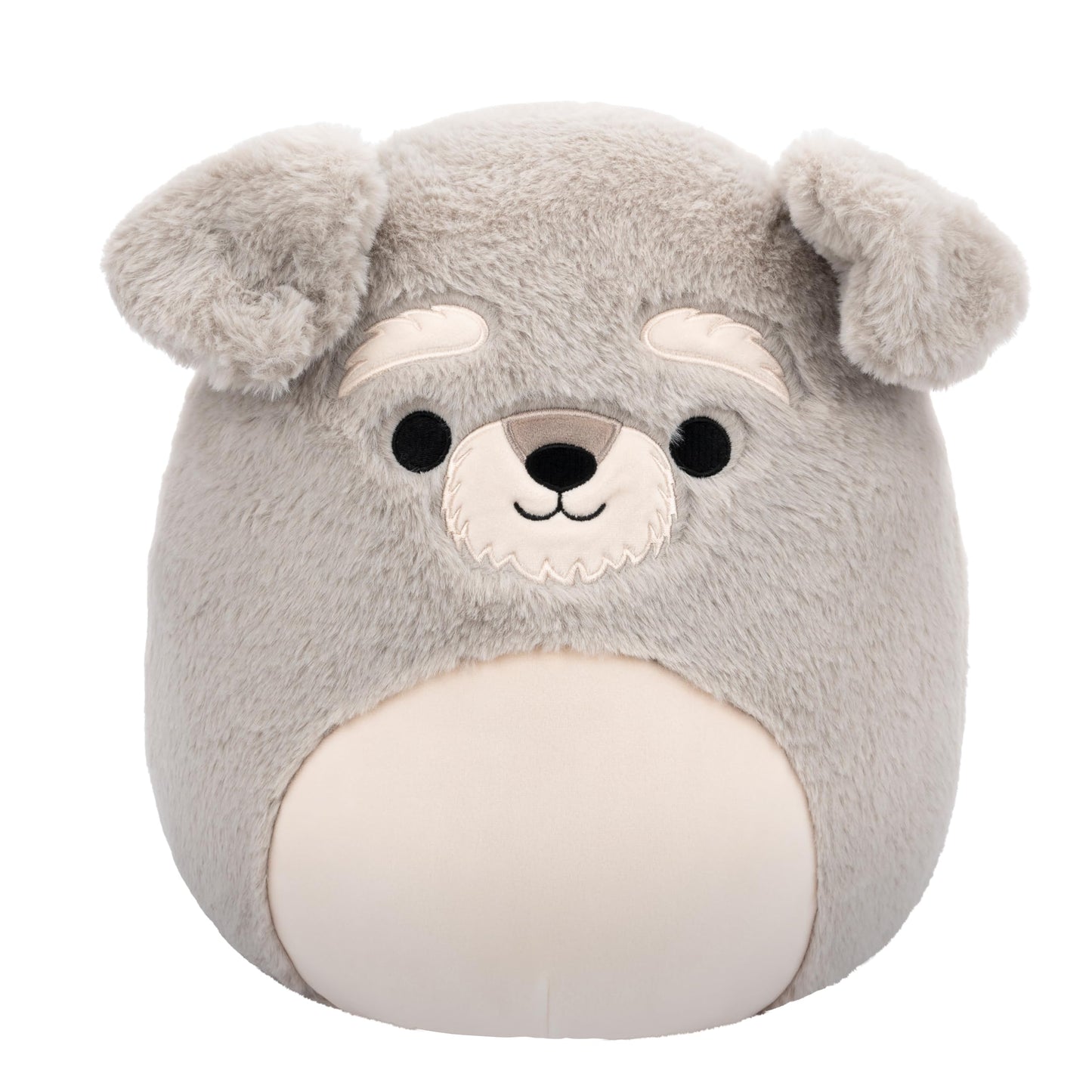 Squishmallows FuzzAMallows Plush Toy Shaun the Schnauzer Dog 30 cm - Rare limited availability Original 2024