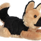 Aurora® Adorable Flopsie™ Bismarck™ Stuffed Animal - Playful Ease - Timeless Companions - Black 12 Inches