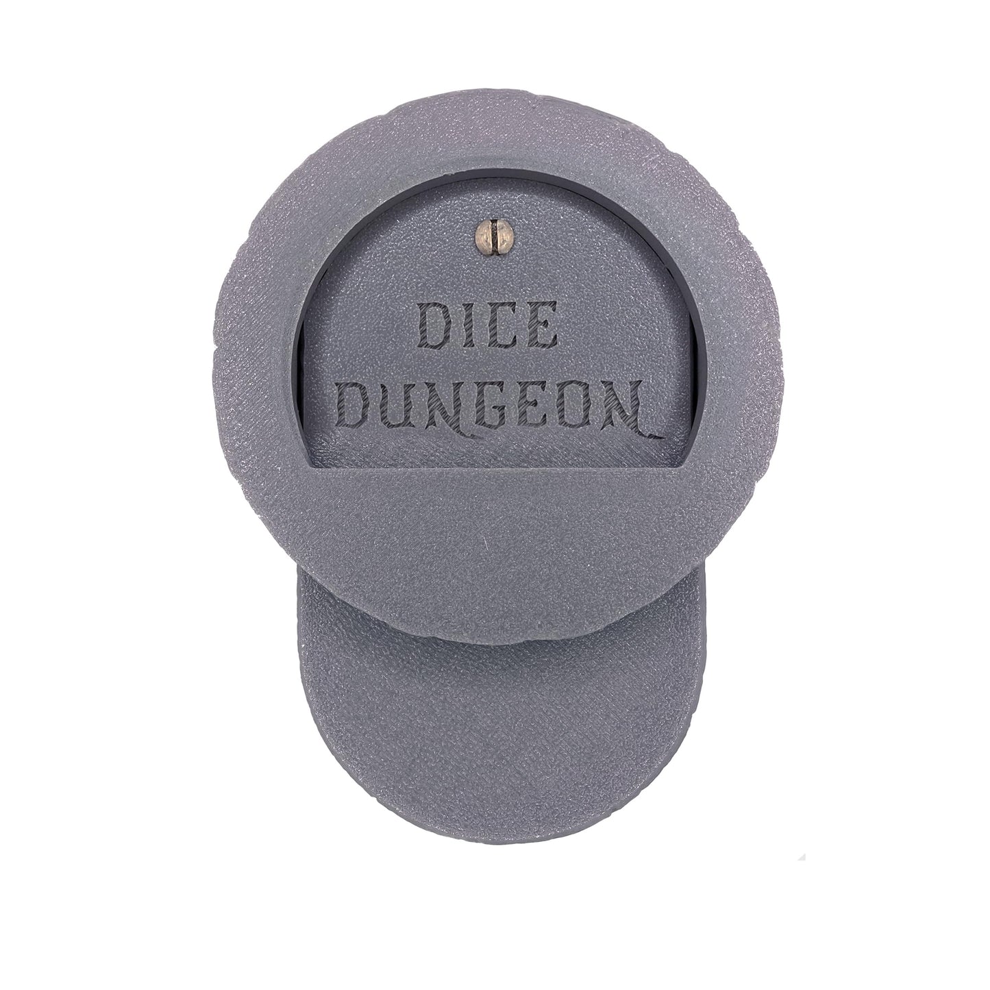 STAHLHAMMERS Dice Tower & Tray for Rolling and Randomizing Dice for DND, Pathfinder, and Other D&D RPG Roleplaying Games with St