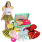 Fedio Dress Up Clothes For Little Girls  Kids Dress Up & Pretend Play Princess Dress Up Trunk Costume For Girls 36 Years