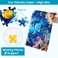 2 Pack Puzzles For Adults 1000 Pieces-Sea Turtle & Dolphins Difficult Jigsaw Puzzles For Adults,Hard Jigsaw Puzzle Decorations Diy Leisure Game Toy Suitable Family Friends(27.5X20 Inches)