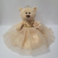 Kinnex Collections Since 1997 20' Quince Anos Quinceanera Last Doll Teddy Bear With Dress (Centerpiece) ~ B16632-34 (Champane)
