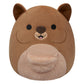 Squishmallows Original 12-Inch Quito Brown Quokka With Fuzzy Belly - Official Jazwares Plush