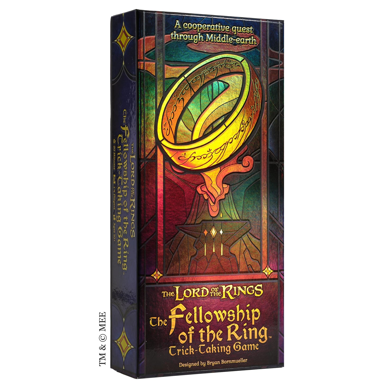 Asmodee The Lord of The Rings Fellowship Trick-Taking Game - Card Adventure for 1-4 Players, Ages 10+, Multicolor, Model ODLO01