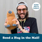 send a friend Crouton The Capybara Stuffed Animal Care Package  Someone Loves You Box  Great Gift for Any Reason (Love You Notecard)