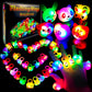Wakestar - 24 Pack LED Light Up Bumpy Rings Party Favors For Kids Prizes Box Toys For Birthday Classroom Rewards Treasure Box Pr