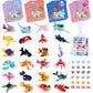 Extpro 24 Packs Valentines Day Gifts For Kids, Animal Building Blocks With Valentines Cards Stickers For Classroom School Goodie
