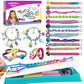 Friendship Bracelet Making Kit for Girls, Arts and Crafts for Kids Ages 8-12, DIY Jewelry Making Kit for 6 7 8 9 10 11 12 Years 