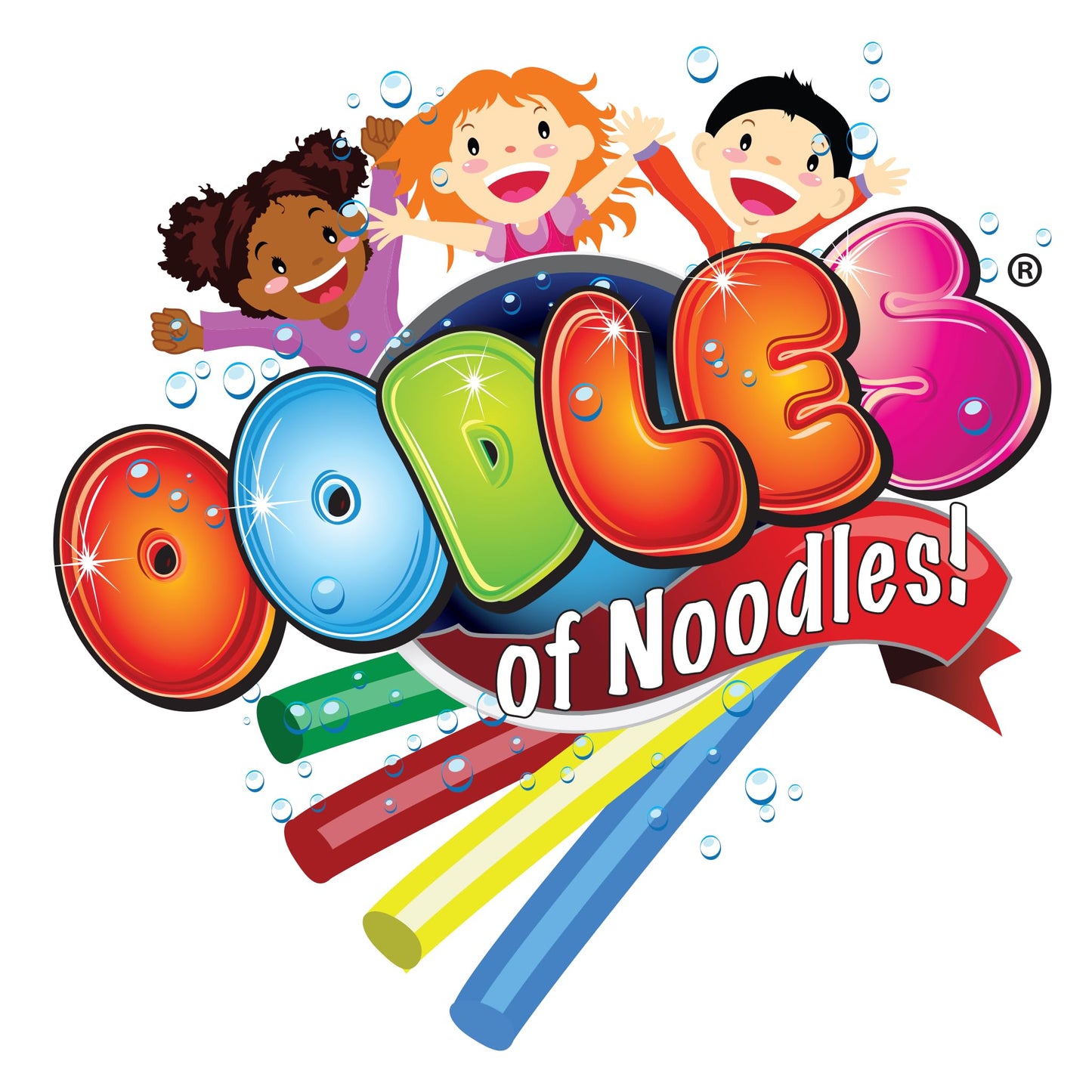 Oodles of Noodles Solid Deluxe Foam Pool Swim Noodles 10 Pack 55 Inch Length