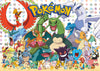 Buffalo Games Pokémon Fan Favorites 300 Large Piece Jigsaw Puzzle - Multicolor, 21.25"L x 15"W, Cardboard, Model 2907