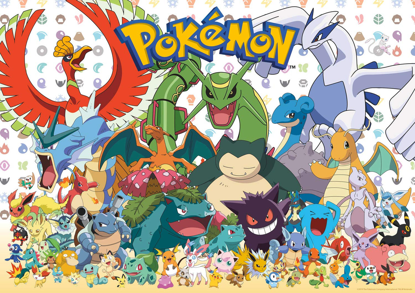 Buffalo Games Pokémon Fan Favorites 300 Large Piece Jigsaw Puzzle - Multicolor, 21.25"L x 15"W, Cardboard, Model 2907