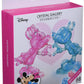 3D Jigsaw Puzzle, 68 Piece Crystal Gallery, Mickey & Minnie