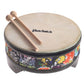 Musicpeople Wooden Floor Tom Drum With Sticks & Spoon Castanet Set For Kids Creative Learning Activity Made In India Local Handm