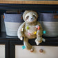 Taggies Stuffed Animal Soft Toy, Molasses Sloth, 12-Inches