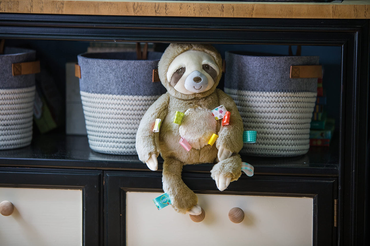 Taggies Stuffed Animal Soft Toy, Molasses Sloth, 12-Inches