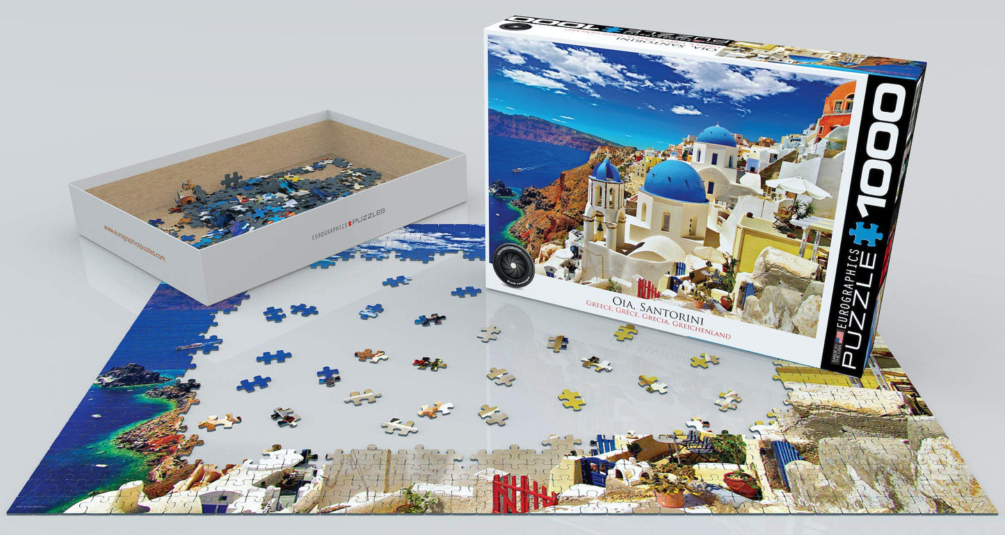 Oia Santorini Greece 1000-Piece Puzzle