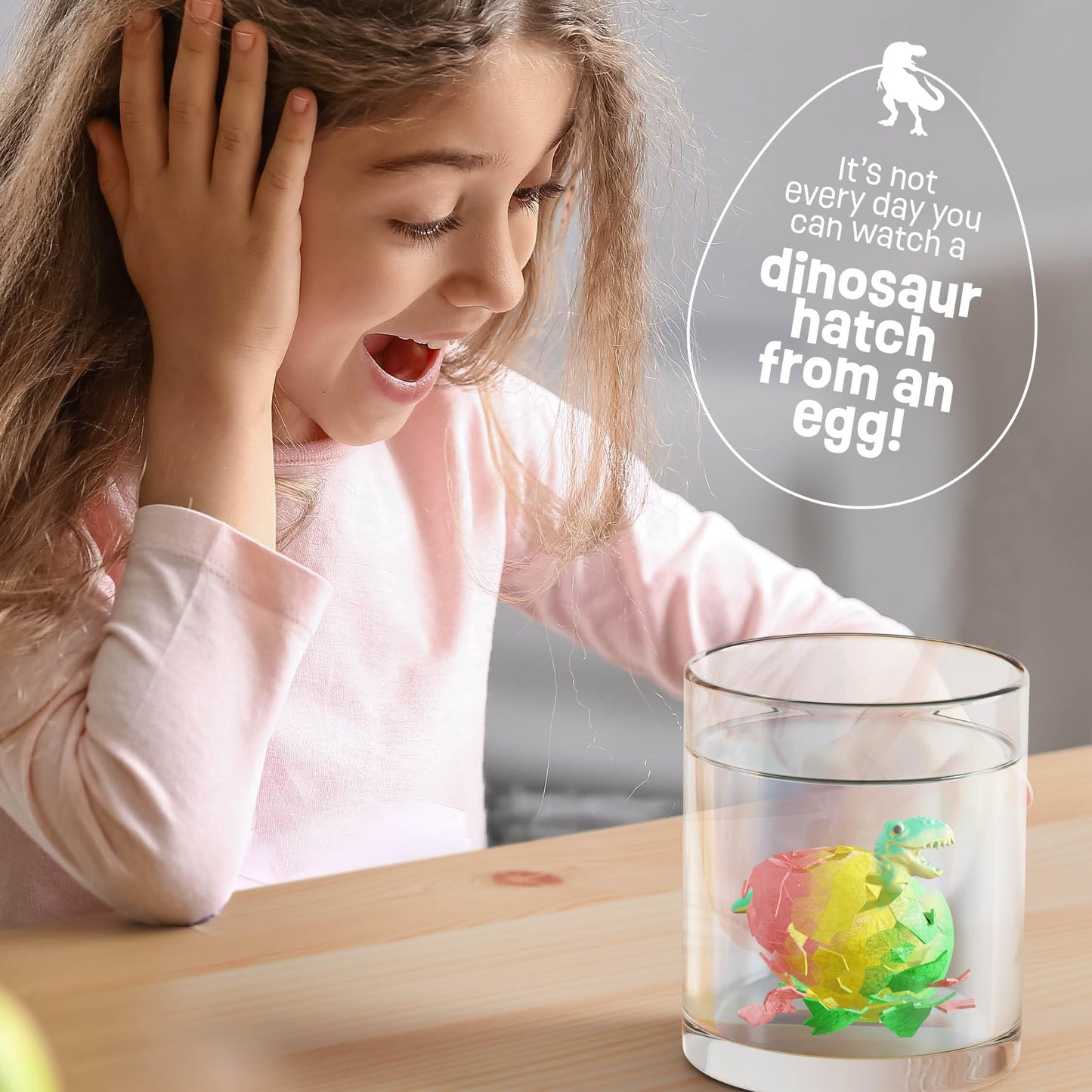 Dinosaur Hatching Surprise Eggs For Kids - 6 Pack - Grows 600% - Dino Egg Toys For Boys & Girls Age 3-8 - Gift Ideas, Party Favors, Stocking Stuffers For 3+ Year Old Boy - Gifts For Ages 3 4 5 6 7 8