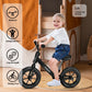 Bobike Toddler Balance Bike Toys For 2 To 5 Year Old Girls Boys Adjustable Seat And Handlebar No-Pedal Training Bike Best Gifts For Kids (Black)