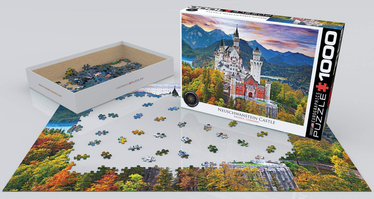 Neuschwanstein Castle Germany 1000Pc Puzzle